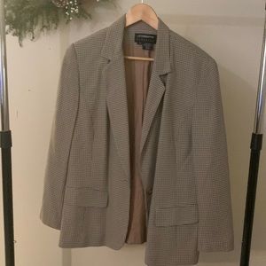 Plaid blazer